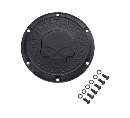 WILLIE G SKULL DERBY COVER - XL (BLACK)