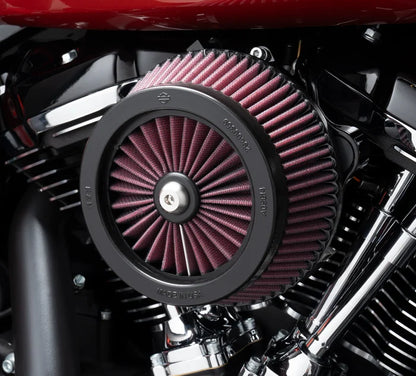 SCREAMIN' EAGLE M8 EXTREME AIR CLEANER – CIRCLE (BLACK)