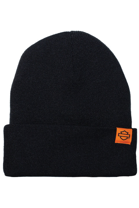 WOVEN LABEL DEALER KNIT BEANIE