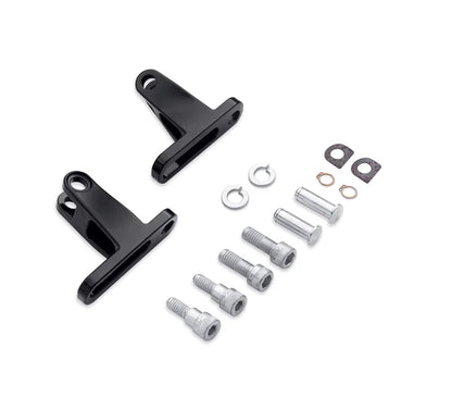 PASSENGER MINI FOOTBOARD MOUNT KIT - 93+ TOURING (BLACK)