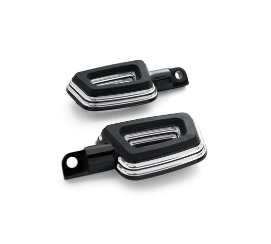 EMPIRE HIGHWAY FOOTPEGS (BLACK MACHINE CUT)