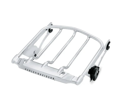 AIR WING H-D DETACHABLES TWO-UP LUGGAGE RACK - TOURING (CHROME)