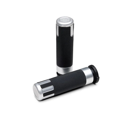 SWITCHBACK HAND GRIPS - FBW (SILVER)