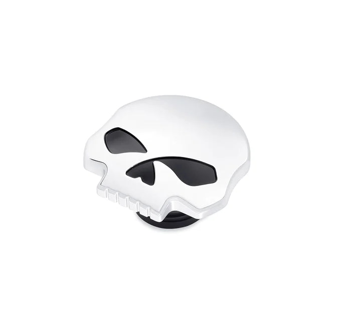 WILLIE G SKULL FUEL CAP (CHROME)