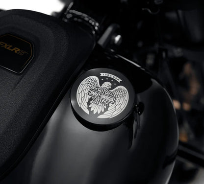 EAGLE BAR & SHIELD FUEL CAP (BLACK)