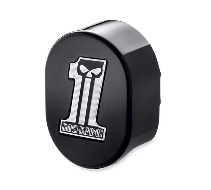 DARK CUSTOM LOGO HORN COVER (GLOSS BLACK)