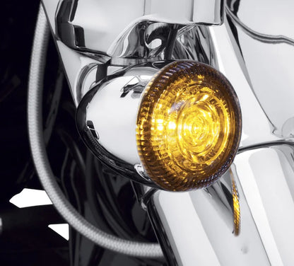 LED BULLET TURN SIGNAL INSERT KIT (AMBER LENS)