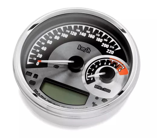 COMBINATION ANALOG SPEEDOMETER & TACHOMETER - 5'' KM/H (BLACK)