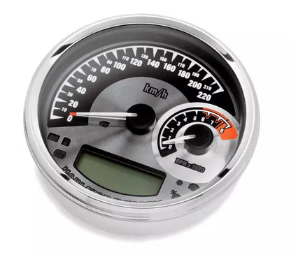 COMBINATION ANALOG SPEEDOMETER & TACHOMETER - 5'' KM/H (BLACK)