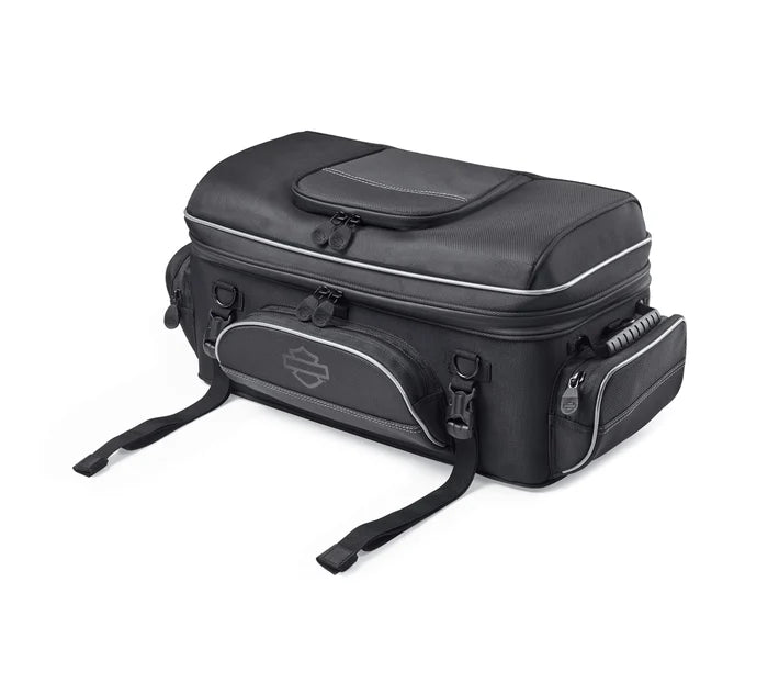 ONYX PREMIUM LUGGAGE TOUR-PAK RACK BAG (BLACK)