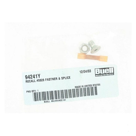 BUELL RECALL KIT CODE 0828 HORN WIRE FASTENER & SPLICE