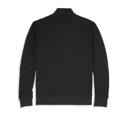 BAR & SHIELD FULL ZIP SWEATER