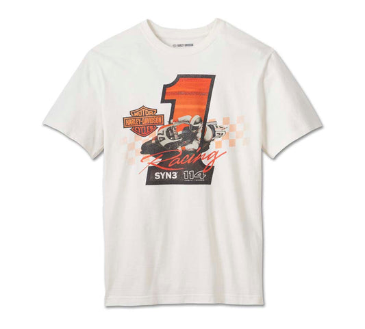 H-D #1 RACER TEE