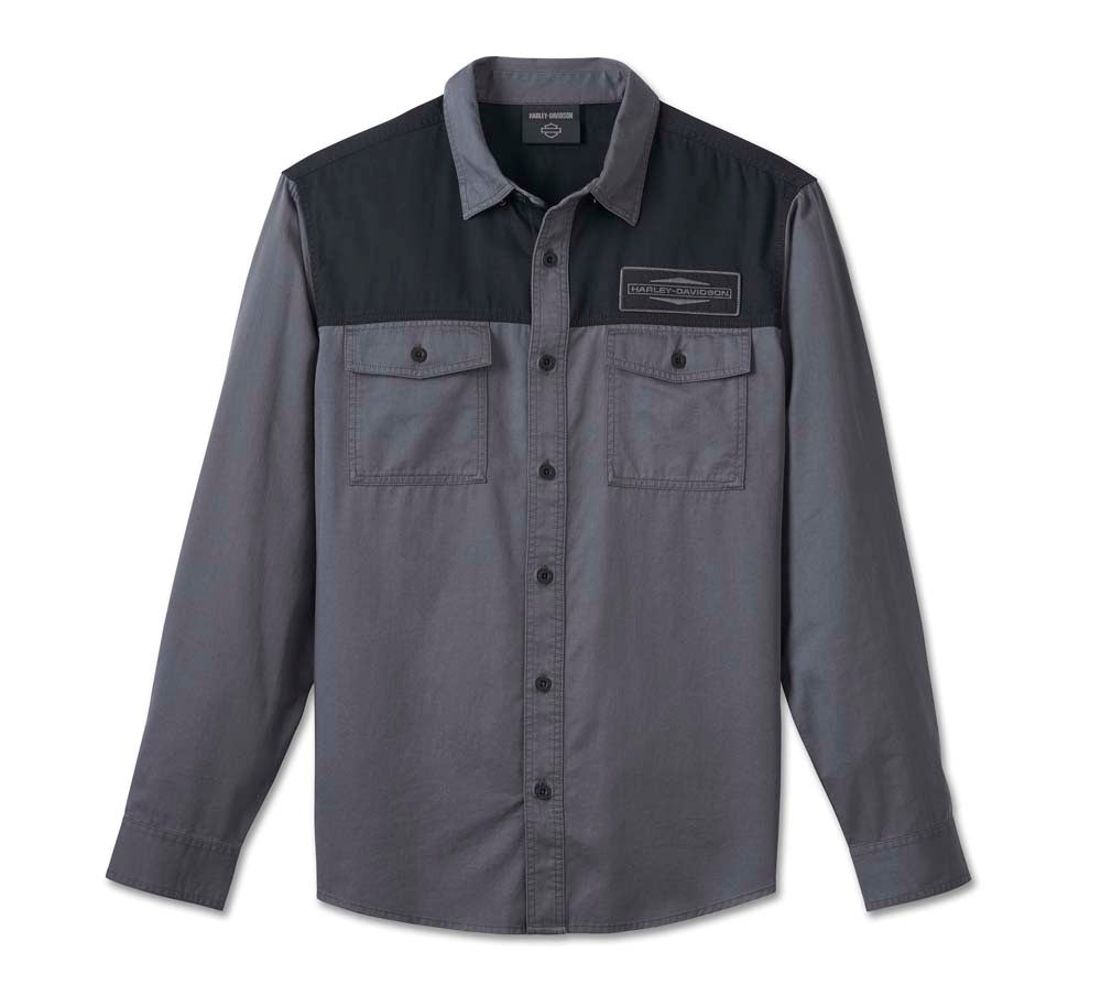 STACKED B&S LONG SLEEVE SHIRT