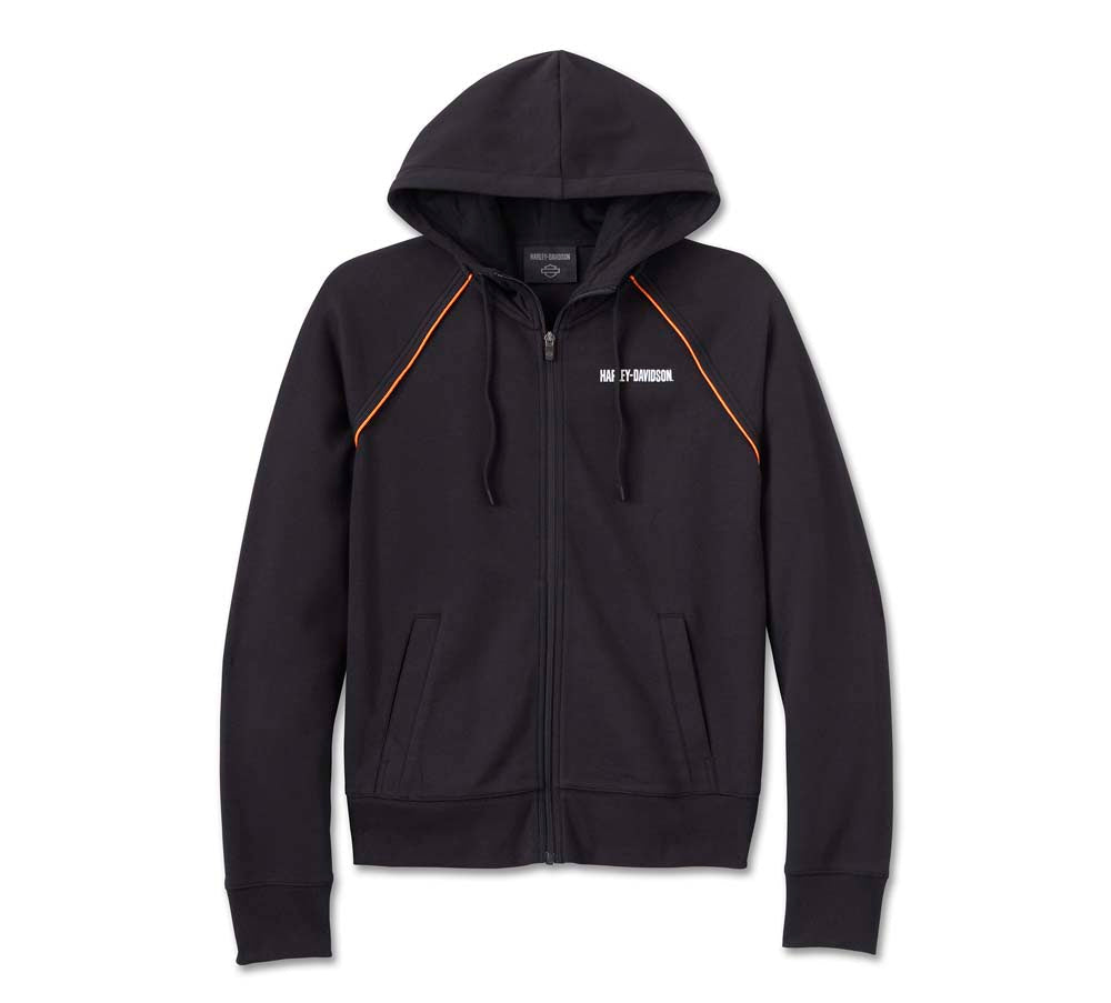 CLASSIC B&S ZIP FRONT HOODIE