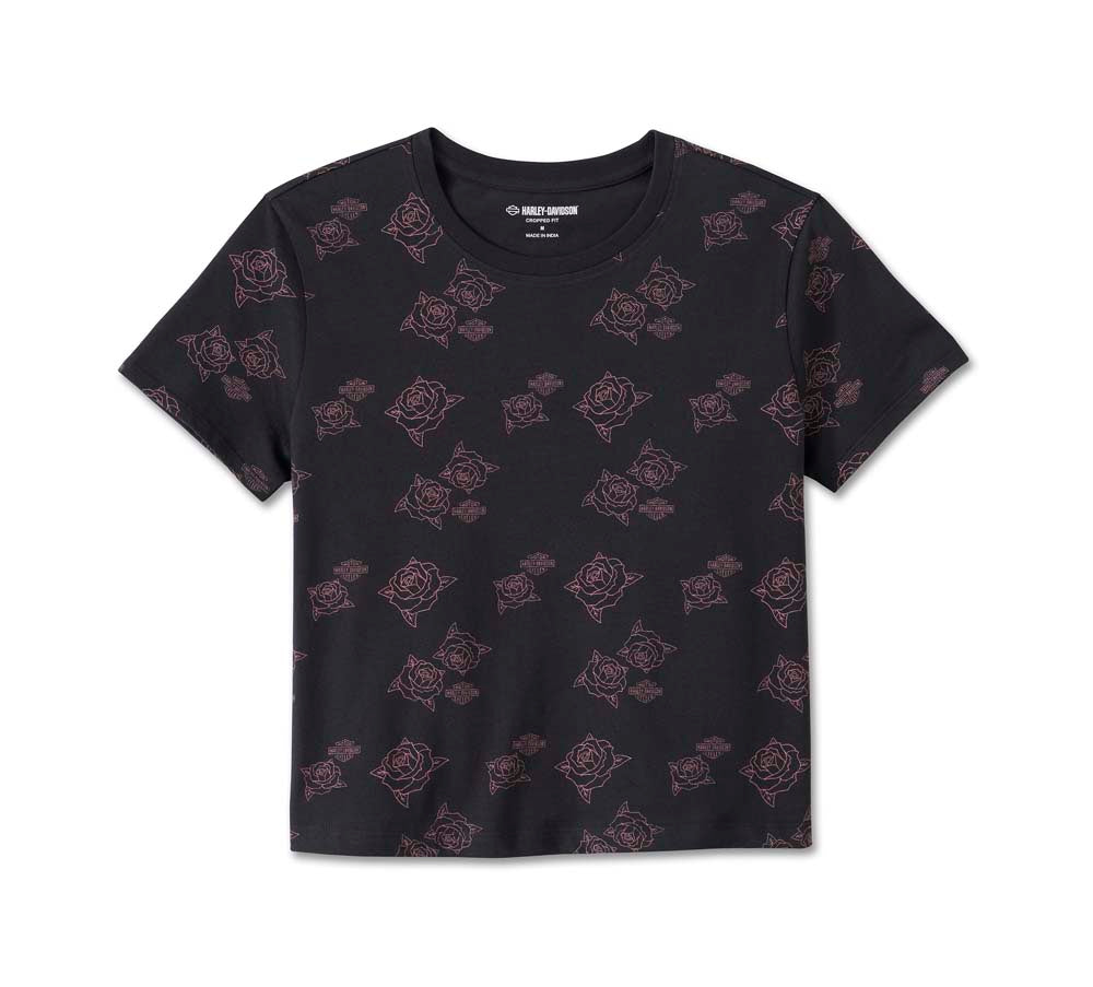 H-D ROSEBUB PRINT TOP