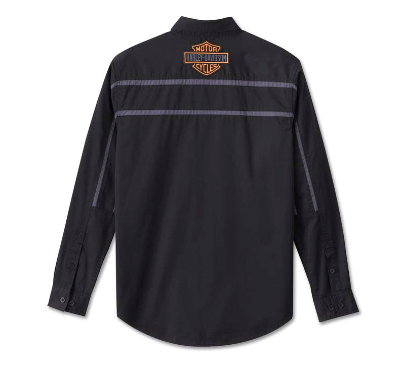 RACE STRIPES LONG SLEEVE SHIRT