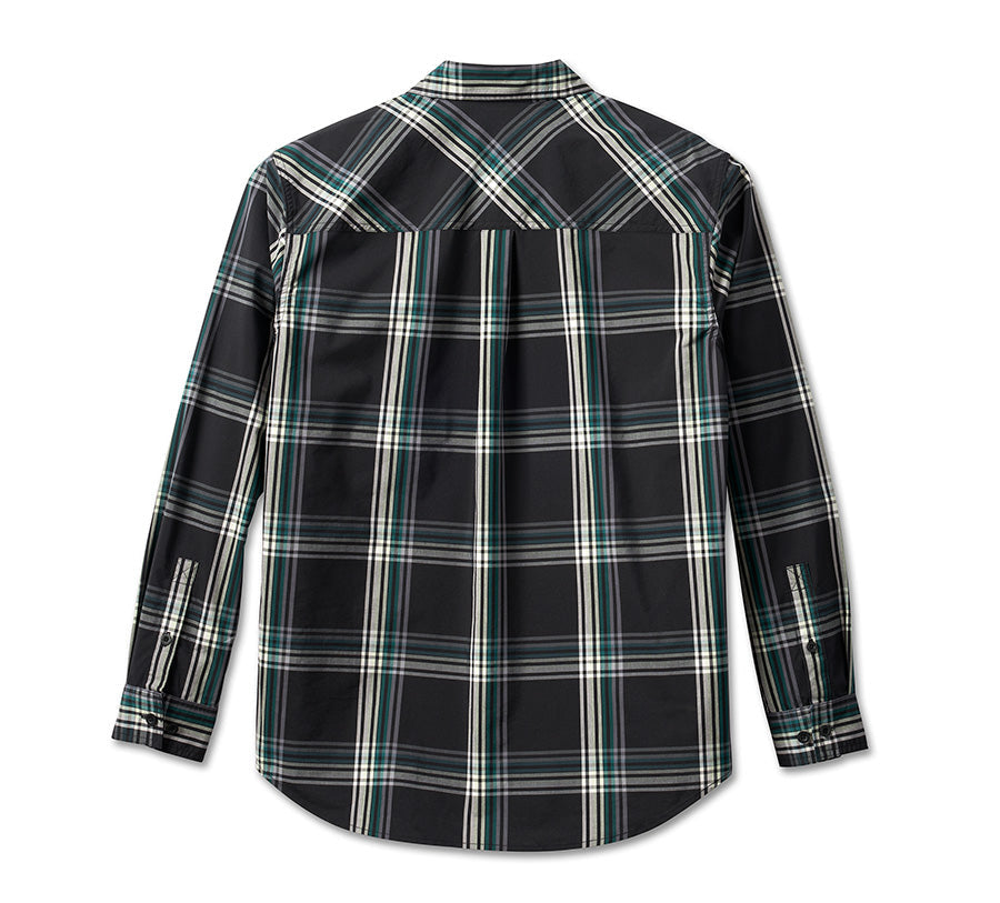 CLASSIC BAR & SHIELD PLAID SHIRT