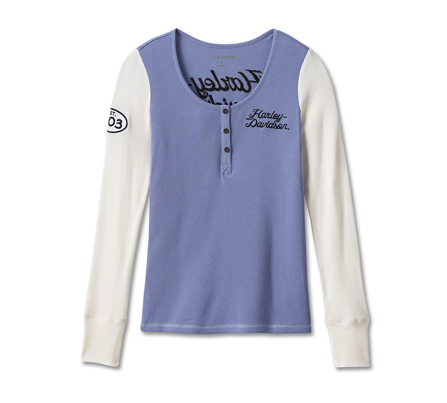 HENLEY LONG SLEEVE TEE