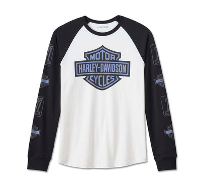 B&S LONG SLEEVE RAGLAN TEE