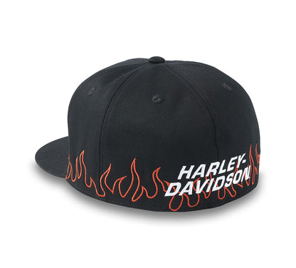 BAR & SHIELD FLAMES HAT