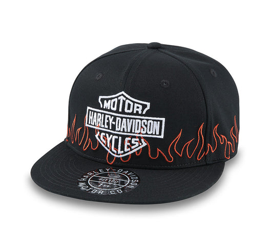 BAR & SHIELD FLAMES HAT