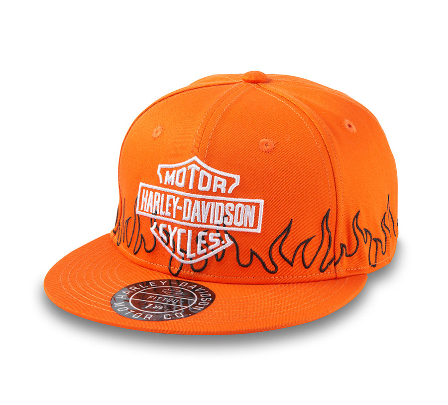 BAR & SHIELD FLAMES HAT