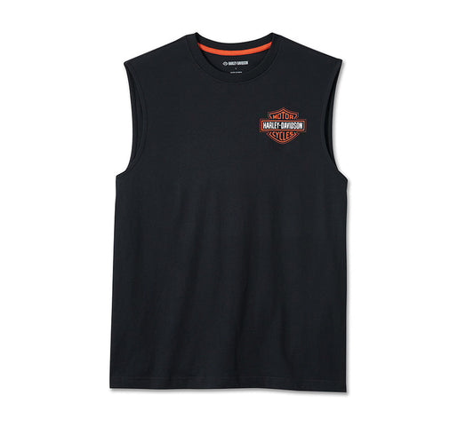 BAR & SHIELD MUSCLE TEE