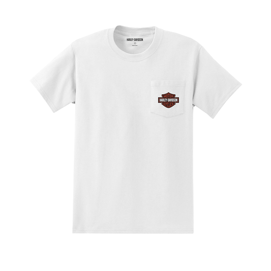 BAR & SHIELD POCKET TEE