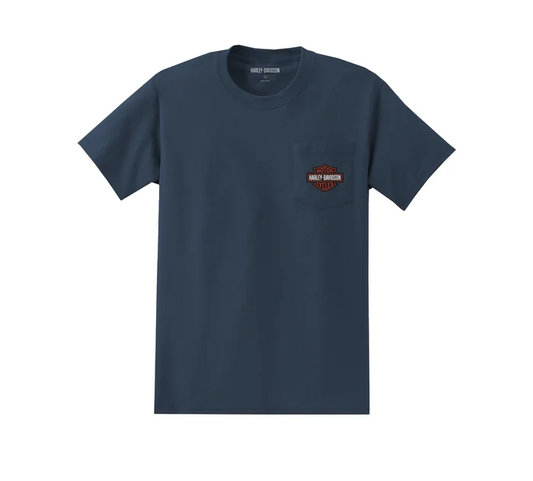 BAR & SHIELD POCKET TEE