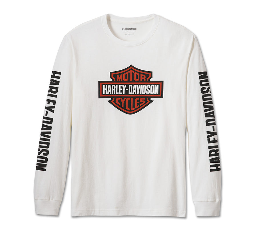 BAR & SHIELD LONG SLEEVE TEE