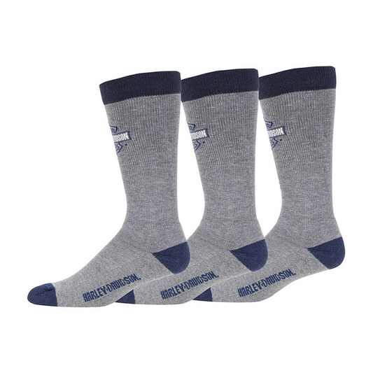 B&S MOISTURE WICKING CREW SOCKS