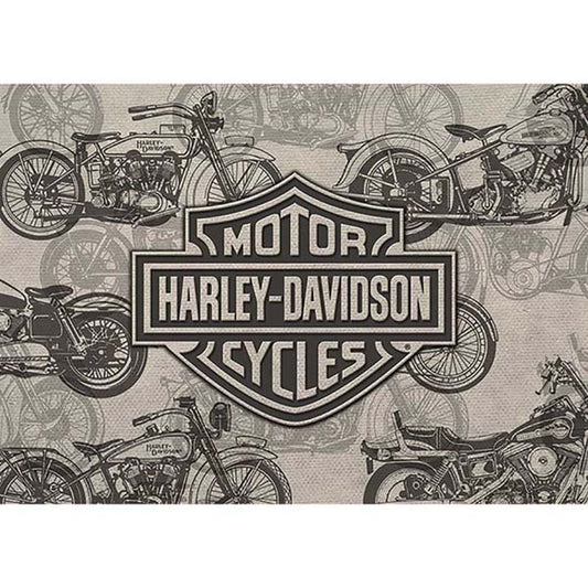 HARLEY MOTORCYCLES - BLANK CARD