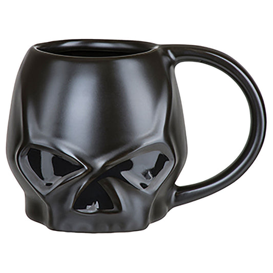 SCULPTED SKULL MUG