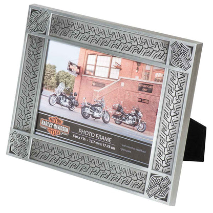 TIRE TREAD PICTURE FRAME