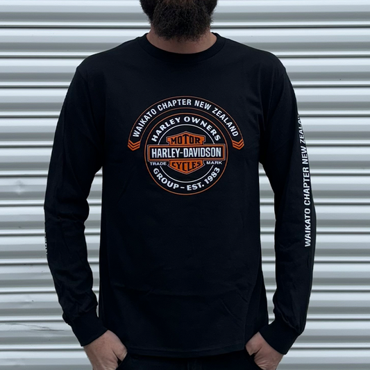 WAIKATO HOG CHAPTER LONG SLEEVE TEE