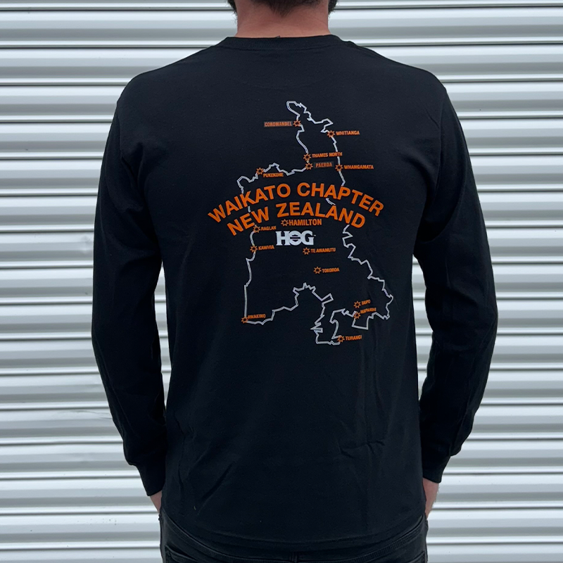 WAIKATO HOG CHAPTER LONG SLEEVE TEE