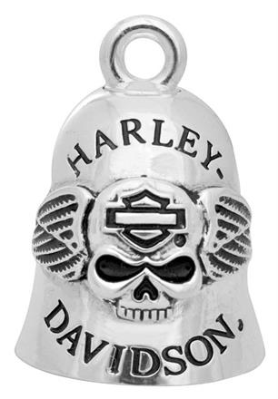 H-D SKULL & WING RIDE BELL