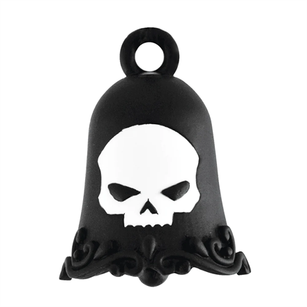 WHITE SKULL RIDE BELL