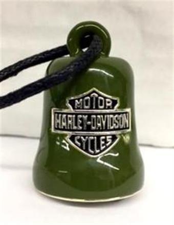 GREEN & WHITE STAR RIDE BELL