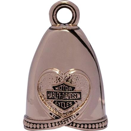 ROSE GOLD HEART RIDE BELL