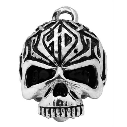 TRIBAL SKULL RIDE BELL