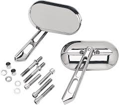 KURYAKYN LARGE MAGNUM MIRRORS WITH FLAT GLASS (CHROME)