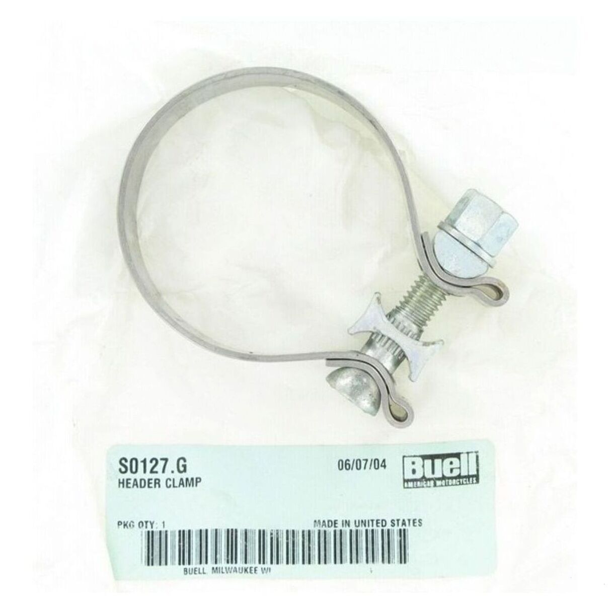 BUELL HEADER CLAMP