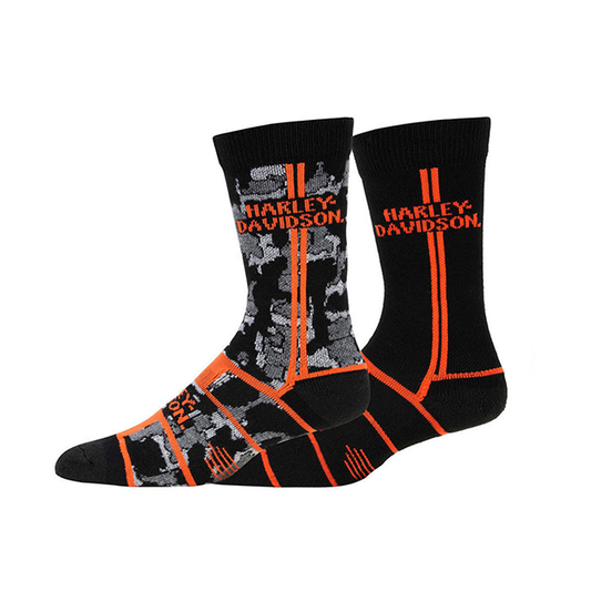 CAMO & STRIPE CREW SOCKS